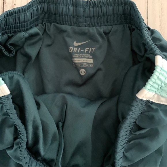 Teal Nike Tempo Shorts - Picture 3 of 3